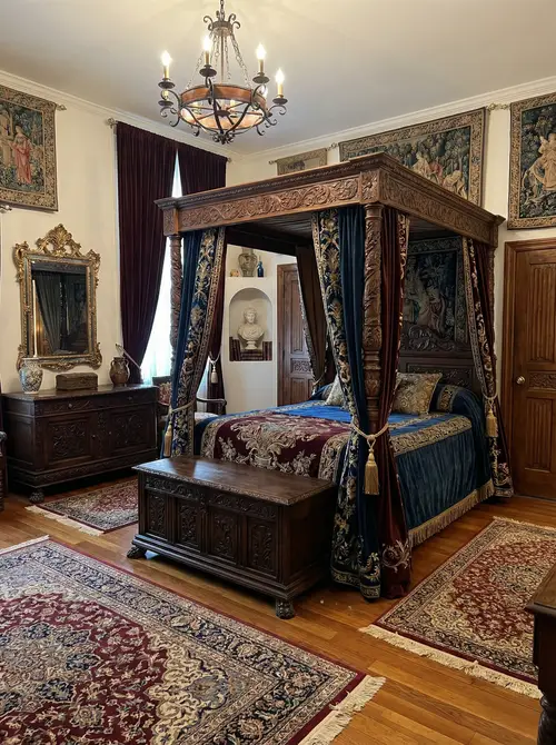 Renaissance Style Bedroom Transformation