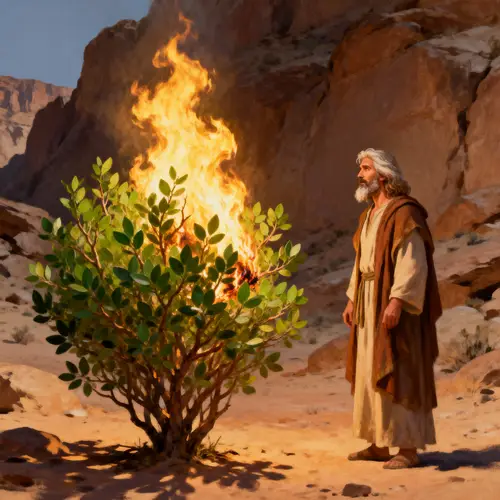 Moses and the Burning Bush: A Biblical Encounter