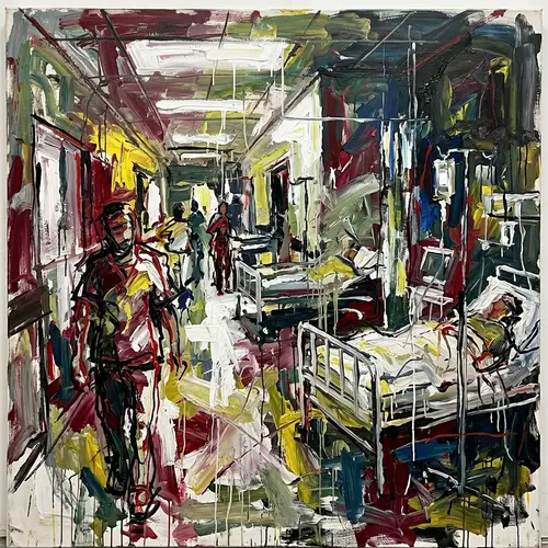 Abstract Expressionism in Healthcare Facilities Art