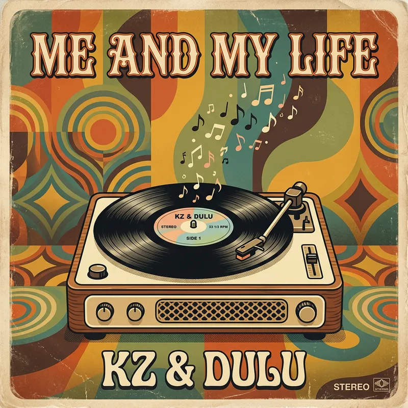 Vintage Inspired Album Cover Design