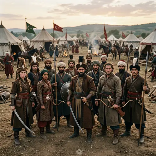 Athletic Ottoman Soldiers in the 16th Century