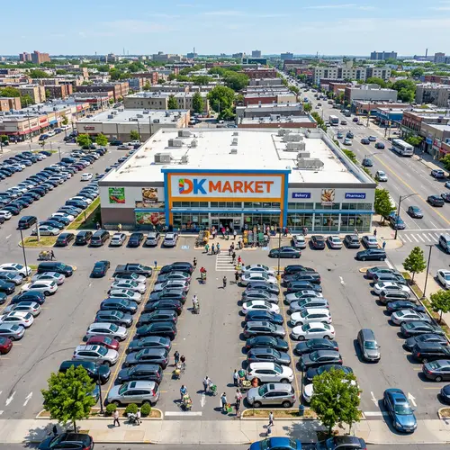 DK Market - Urban Grocery Store with Diverse Customers