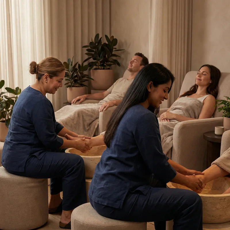 Tranquil Foot Massage Experience