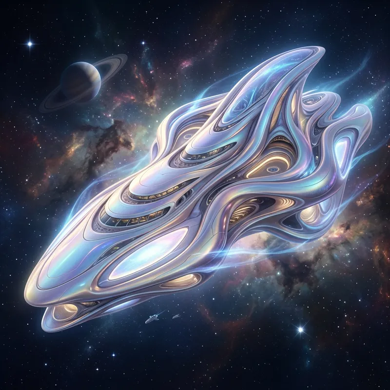 Stunning Artistic Ship Design