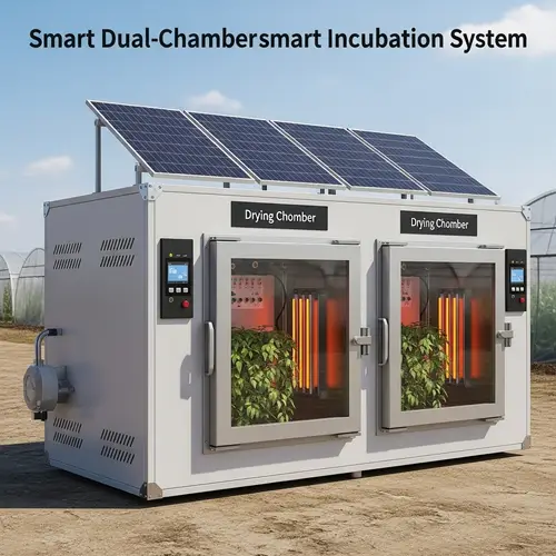 Smart Solar Drying & Incubation System for Agriculture