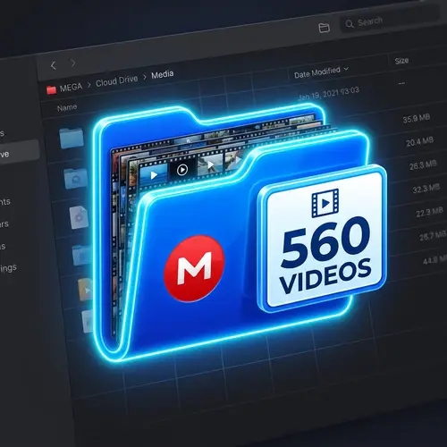 Discover 560 Videos in Our Digital MEGA Folder