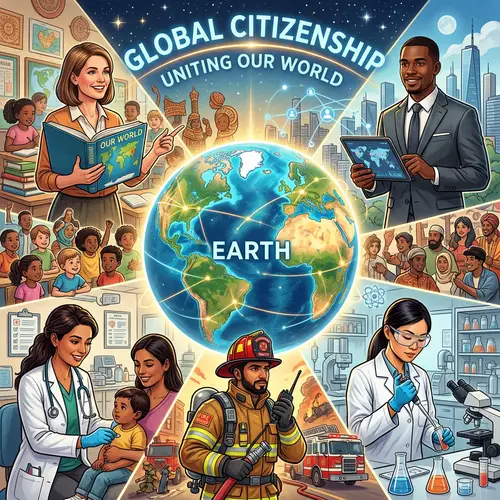 Visual Representation of Global Citizenship | Unity in Diversity