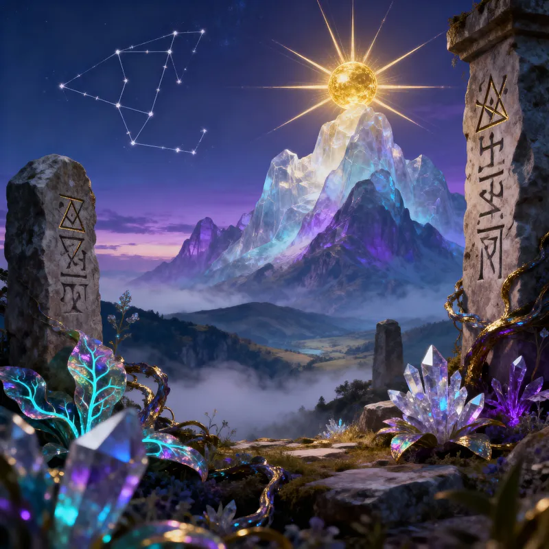 Surreal Landscape Inspired by the Book of Enoch Surreal Landscape Inspired by the Book of Enoch