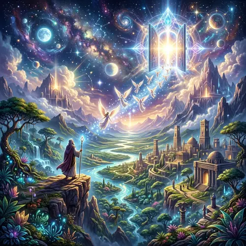 Surreal Digital Art Inspired by the Book of Enoch