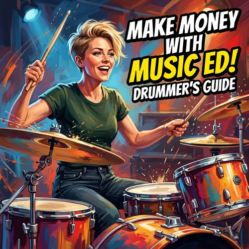 Learn How to Make Money with Music Education | Drumming Tutorial