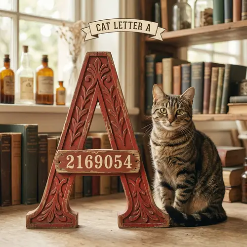 Gato: Letra A para Niños