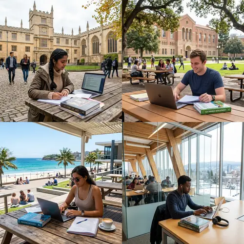 Study Abroad: UK, USA, Australia & Canada Experiences