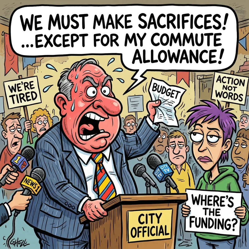 Vibrant Satirical Cartoon Illustrations Vibrant Satirical Cartoon Illustrations