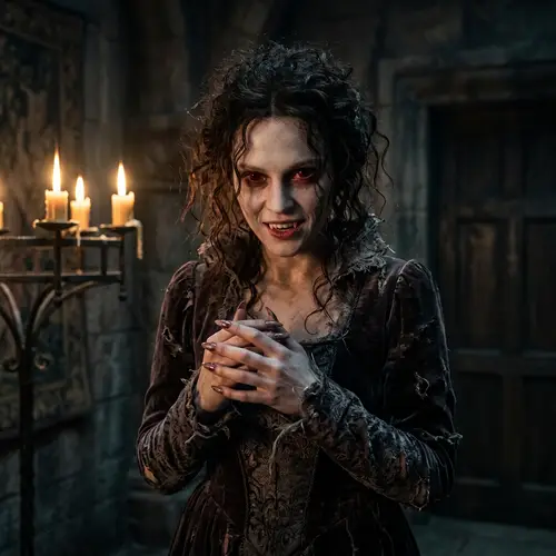 Vampire Transformation: Adda from The Witcher Series