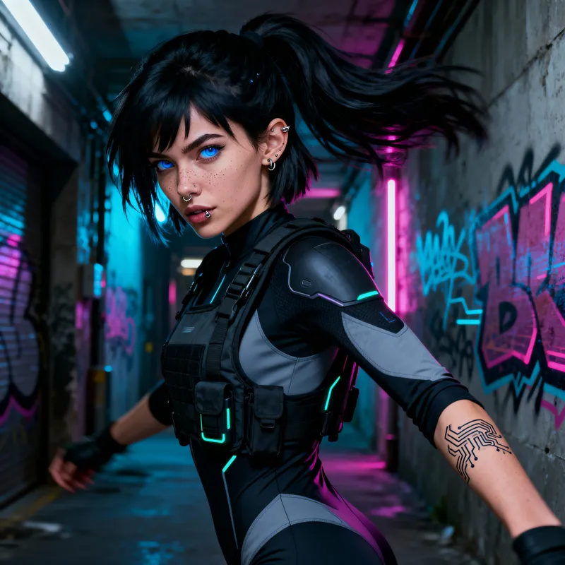 Raven: The Urban Explorer in Techwear Fashion Raven: The Urban Explorer in Techwear Fashion