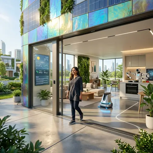 Futuristic Smart Home: A Glimpse into Tomorrow