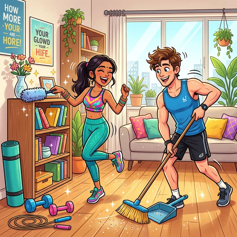 Cleaning as a Workout: Energizing Household Fitness Fun