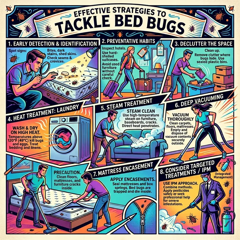 Effective Strategies to Combat Bed Bugs | Infographic