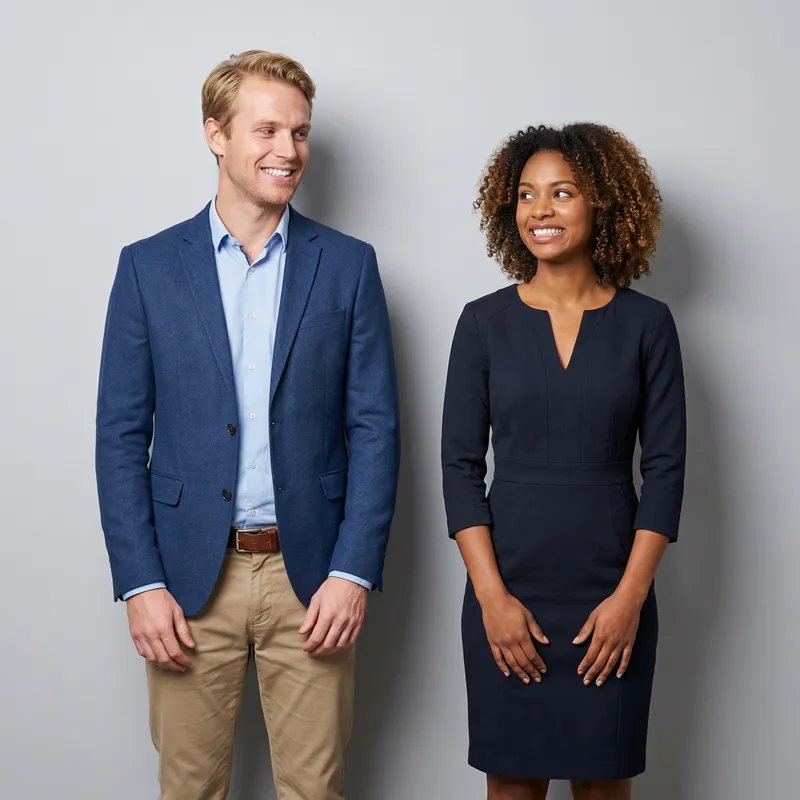 Hypocritical Couple: Smiling Despite Dislike