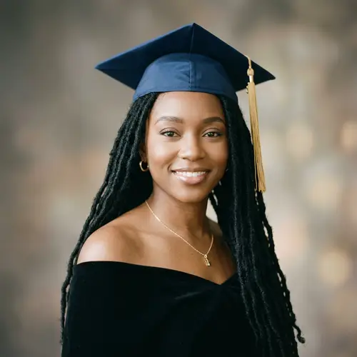 Graduation Headshot: Elegant & Minimalist Style