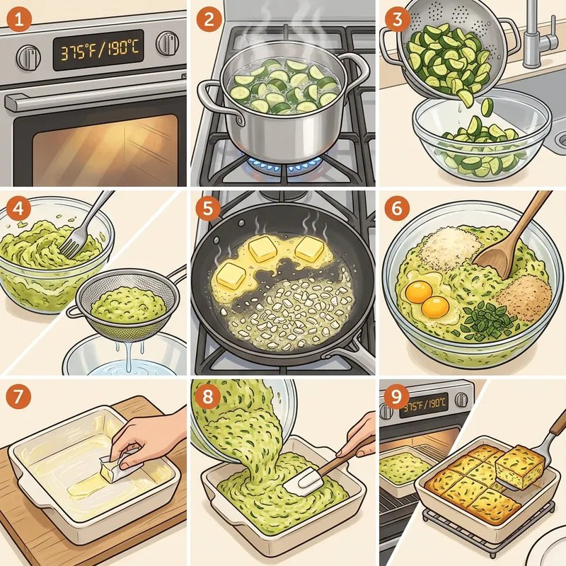 Delicious Zucchini Bake Recipe - Step by Step