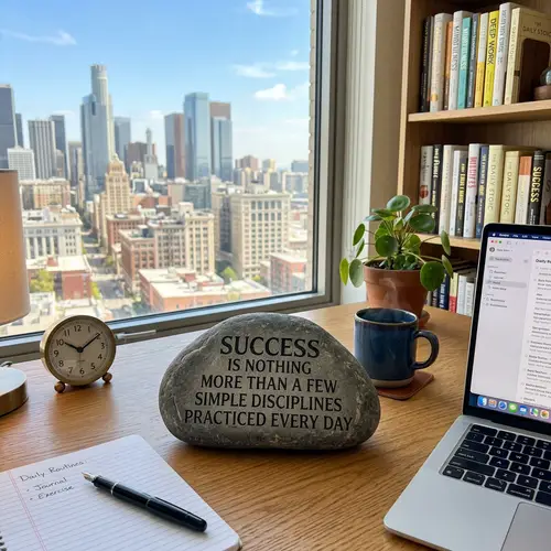 Success Is Nothing More Than Simple Disciplines Practiced Daily