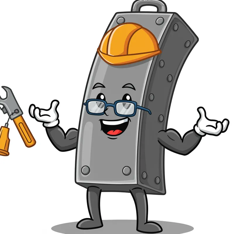 Animated Mascot for Construction Supports