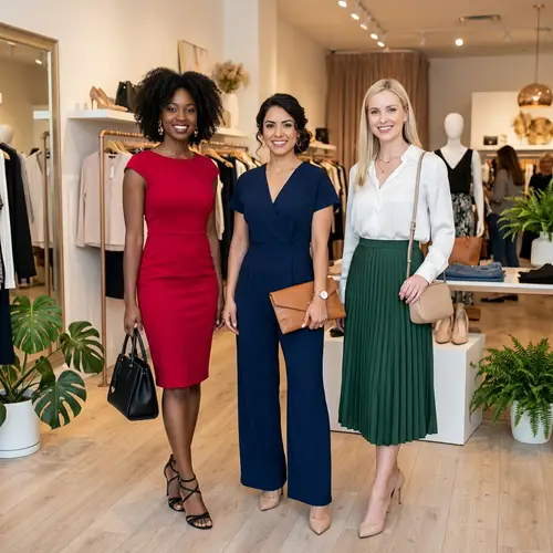 Fashionable Women in Stylish Clothing | Modern Fashion Boutique