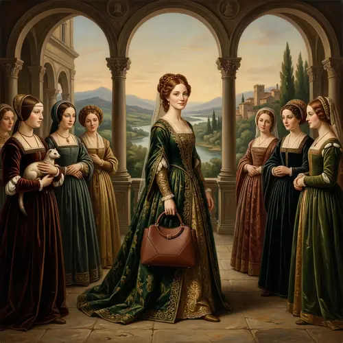 Modern Interpretation of Leonardo Da Vinci's Ladies