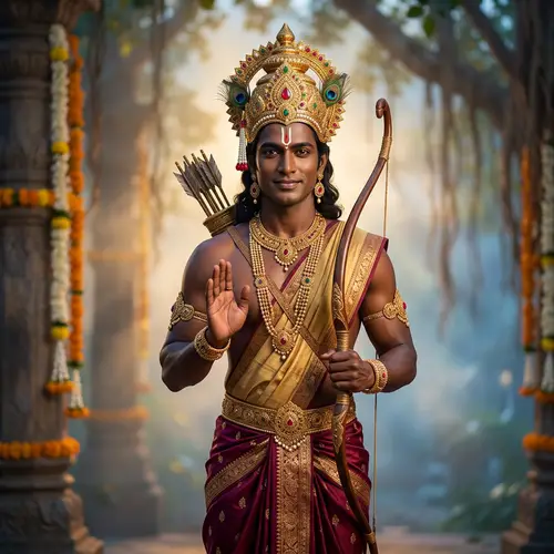Mahesh Babu as Lord Rama: Divine Portrayal of Ideal Man