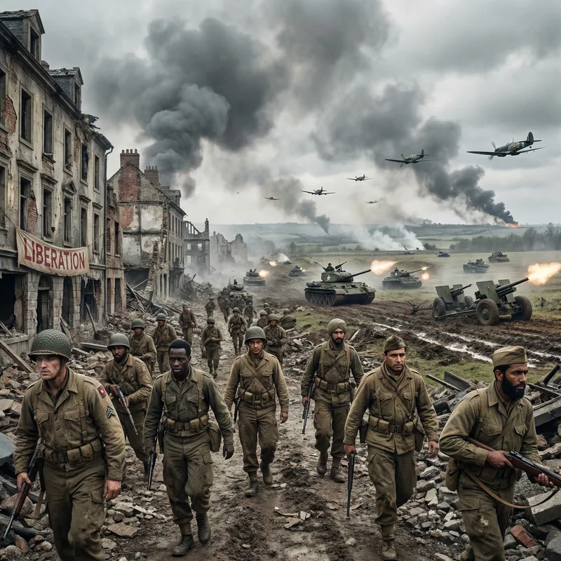 Intense World War II Combat