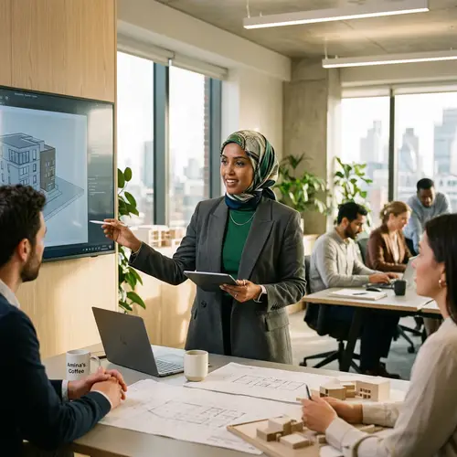 Female Muslim Professional: Empowering Success