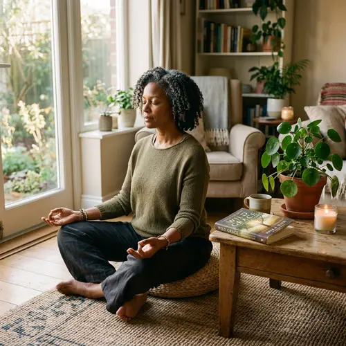 Spirituality in Everyday Life: Serene Scene of Meditation