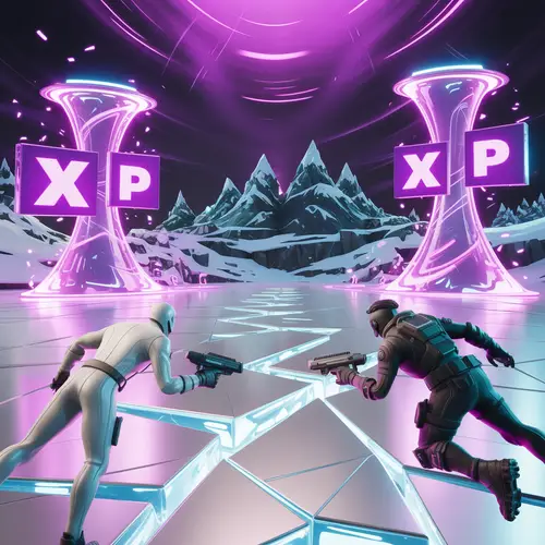 Fortnite 1v1 XP Glitch Map - Snowy Battle Arena
