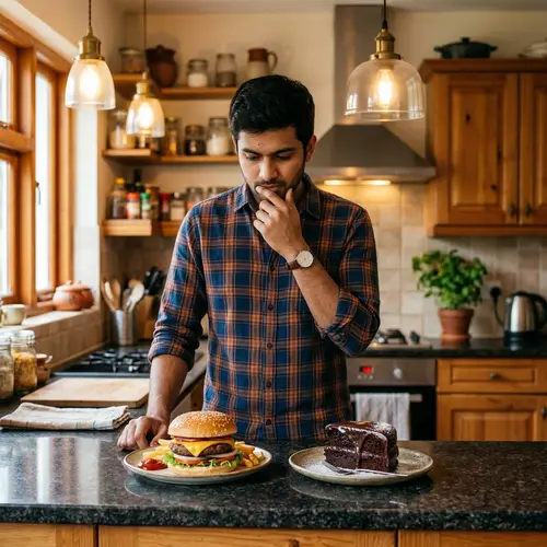 Burger or Cake? Deciding on the Perfect Meal