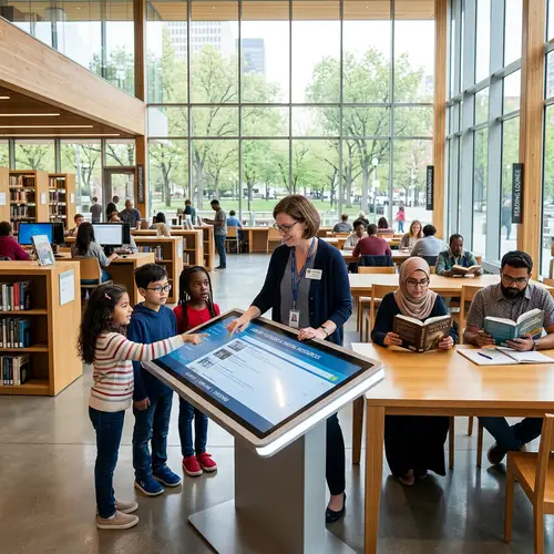 Digital Era Library: A Diverse Reading Space