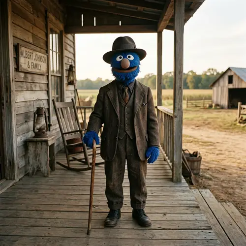 Grover as Mista from The Color Purple