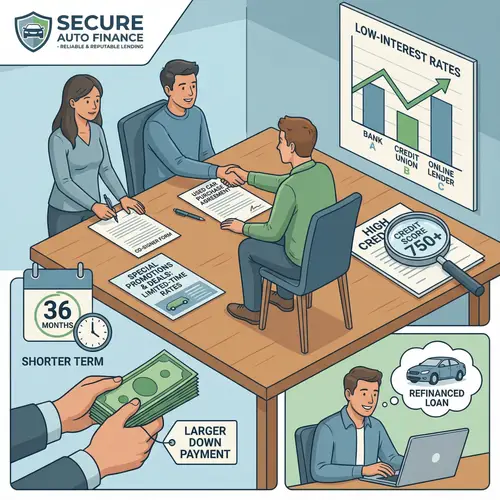 Secure Low Interest Used Car Loans in India: Top 10 Tips