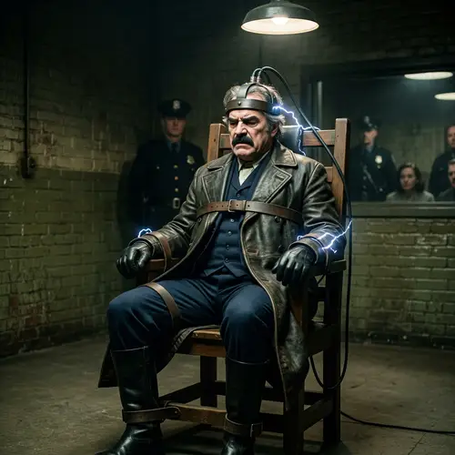 Evil Man Executed: Captivating Dark Imagery