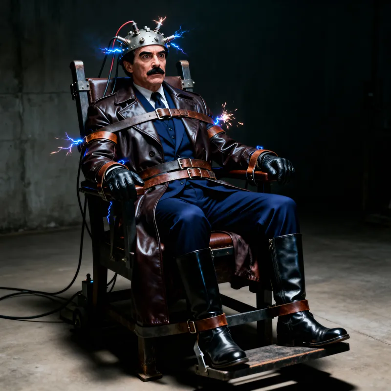 Evil Man Executed: Captivating Dark Imagery