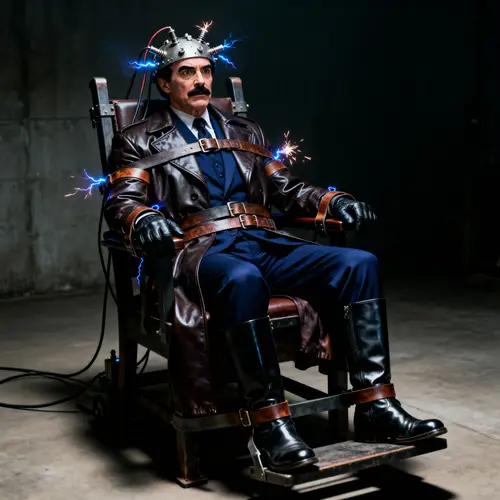 Evil Man Executed: Captivating Dark Imagery