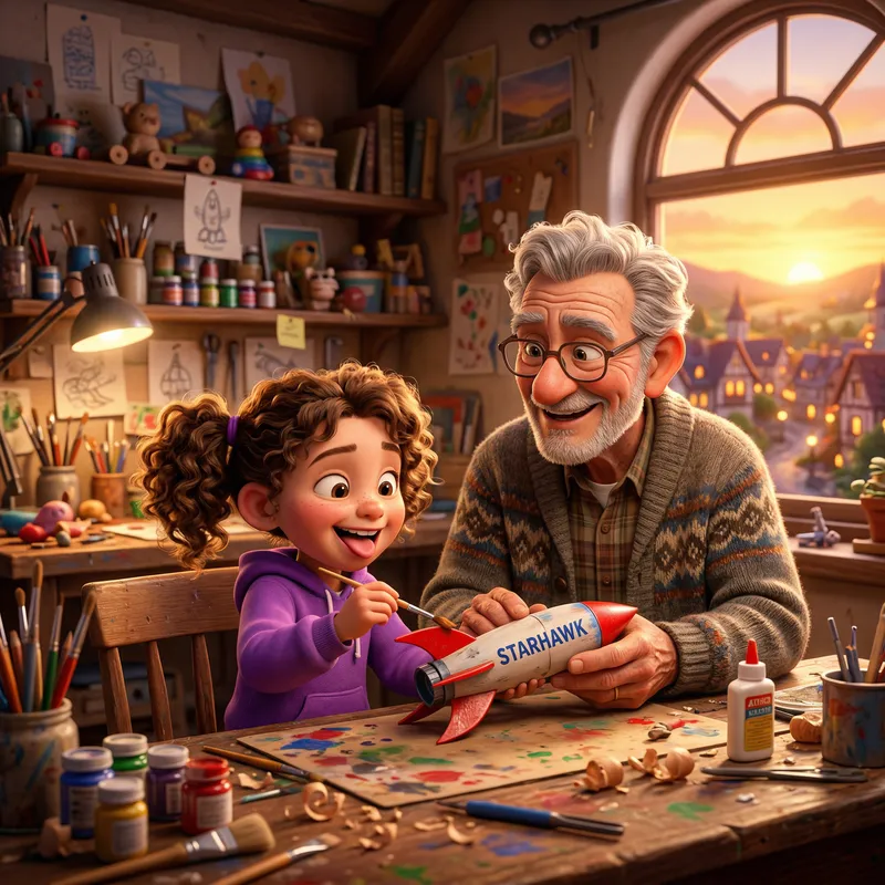 Charming Pixar-Style 3D Animation Showcase
