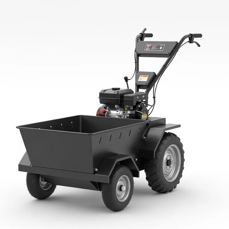 Motorized Wheelbarrow - Efficient Material Transport