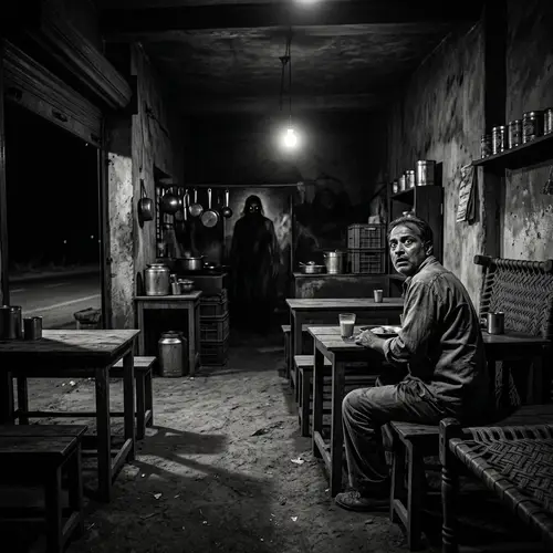 Chilling Noir: Indian Roadside Restaurant Horror