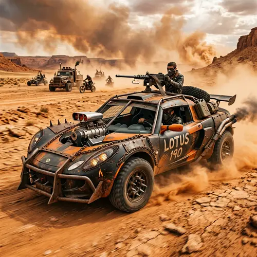 Mad Max Inspired Lotus Elise 190 - Unique Design
