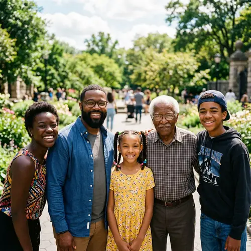 Beautiful Black People in Diverse Skin Tones