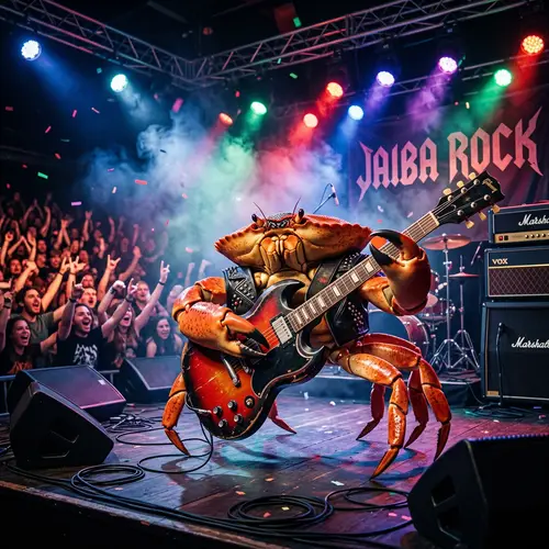 Jaiba Rock Concert: Electric Guitar Performance