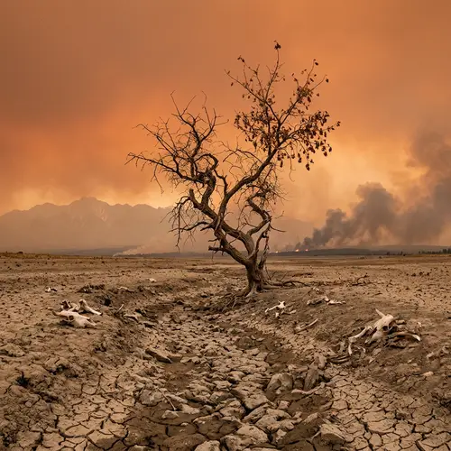 Impact of Climate Change - Visual Representation