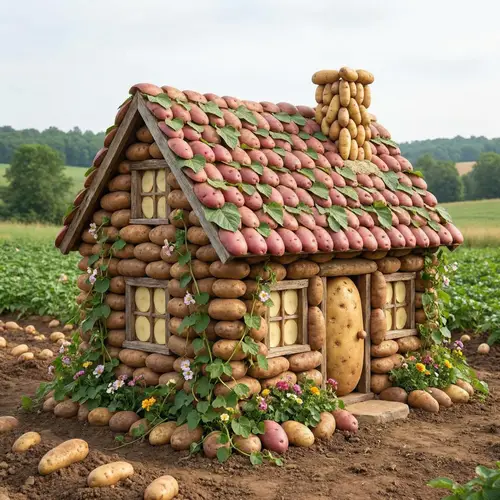 Potato House: Creative and Fun Home Design