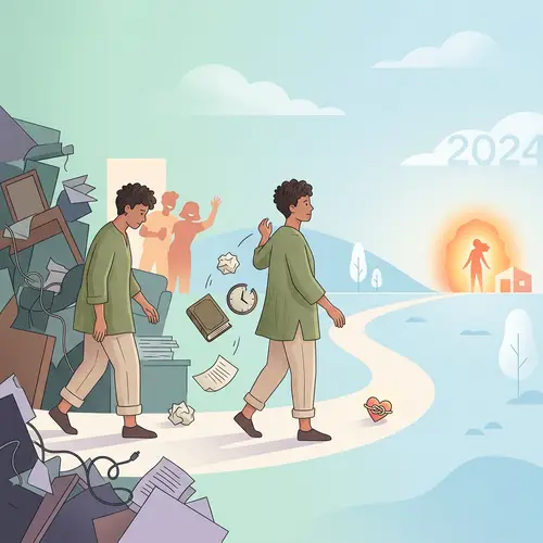 Journey of Self-Discovery & Transformation in 2024 | Minimalist Art